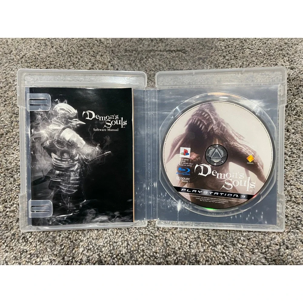Video Game Sony Demon's Souls PS3 NTSC-J Japan Import Black Standard Excellent